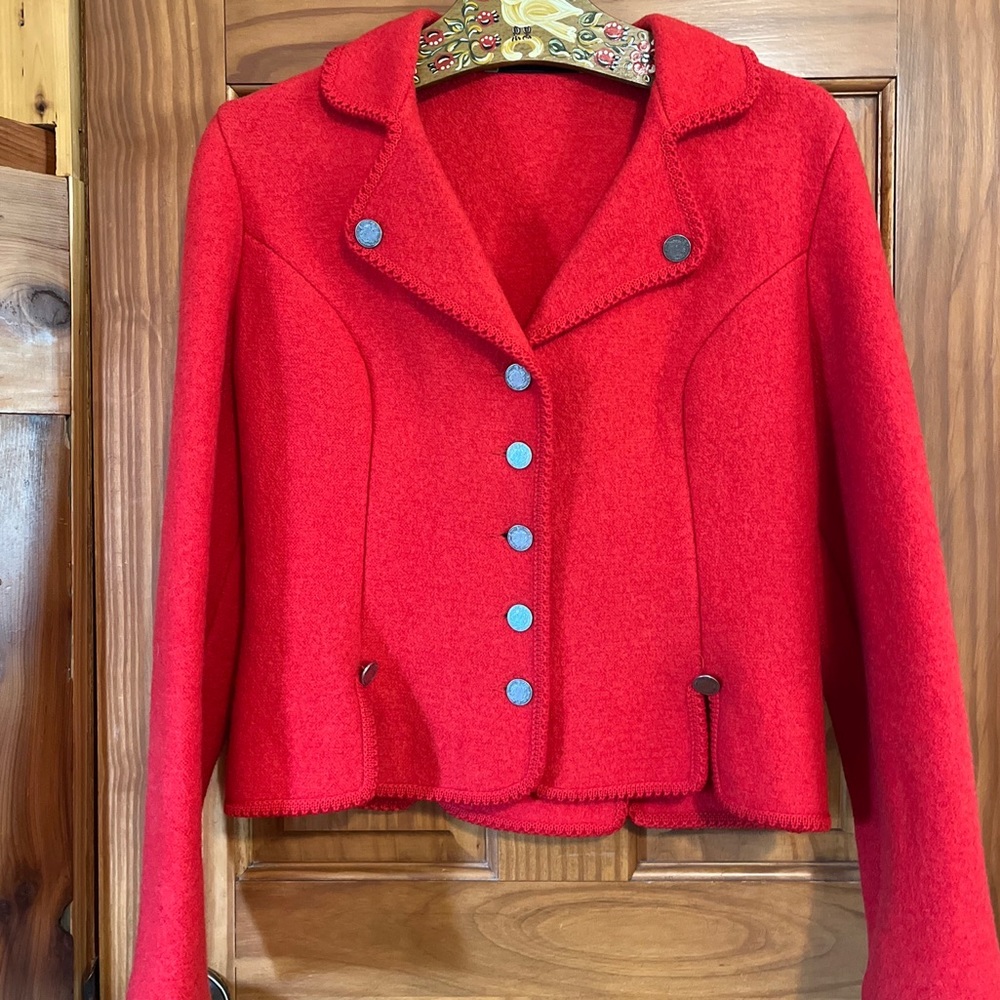 Oktoberfest German Boiled wool jacket